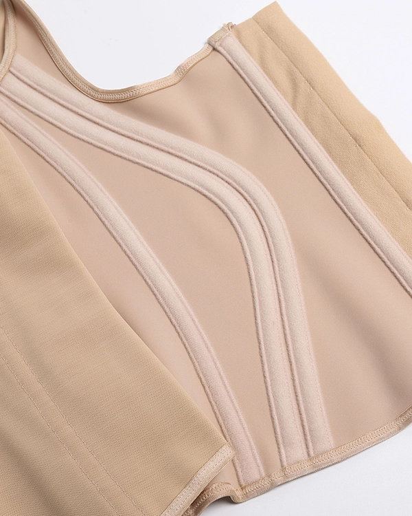 High Compression Hourglass Body Shaper Vest with Straps