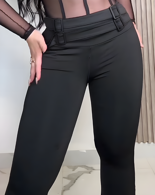 High-Waisted Hip-Lifting Flared Yoga Pants（Pre-Sale）