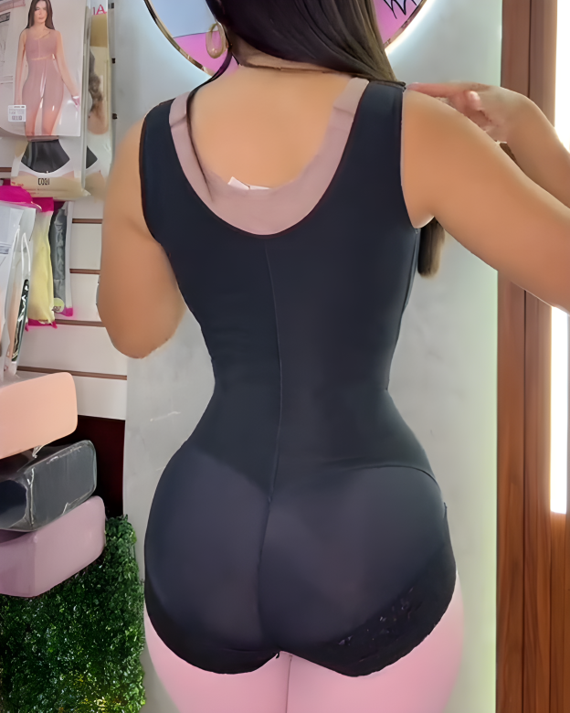 Double Layer Strong Tummy Control Thong Shapewear-Curvy-Faja