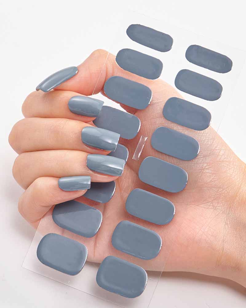 Simple Nail Sticker-Curvy-Faja