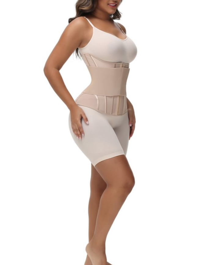 Waist Trainer for Women Tummy Control Workout Girdle Corset Waist Cincher-Curvy-Faja