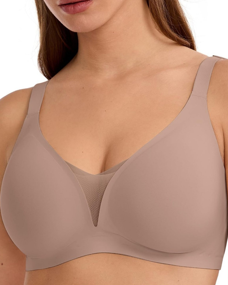 Deep V Soft Support Seamless Bra