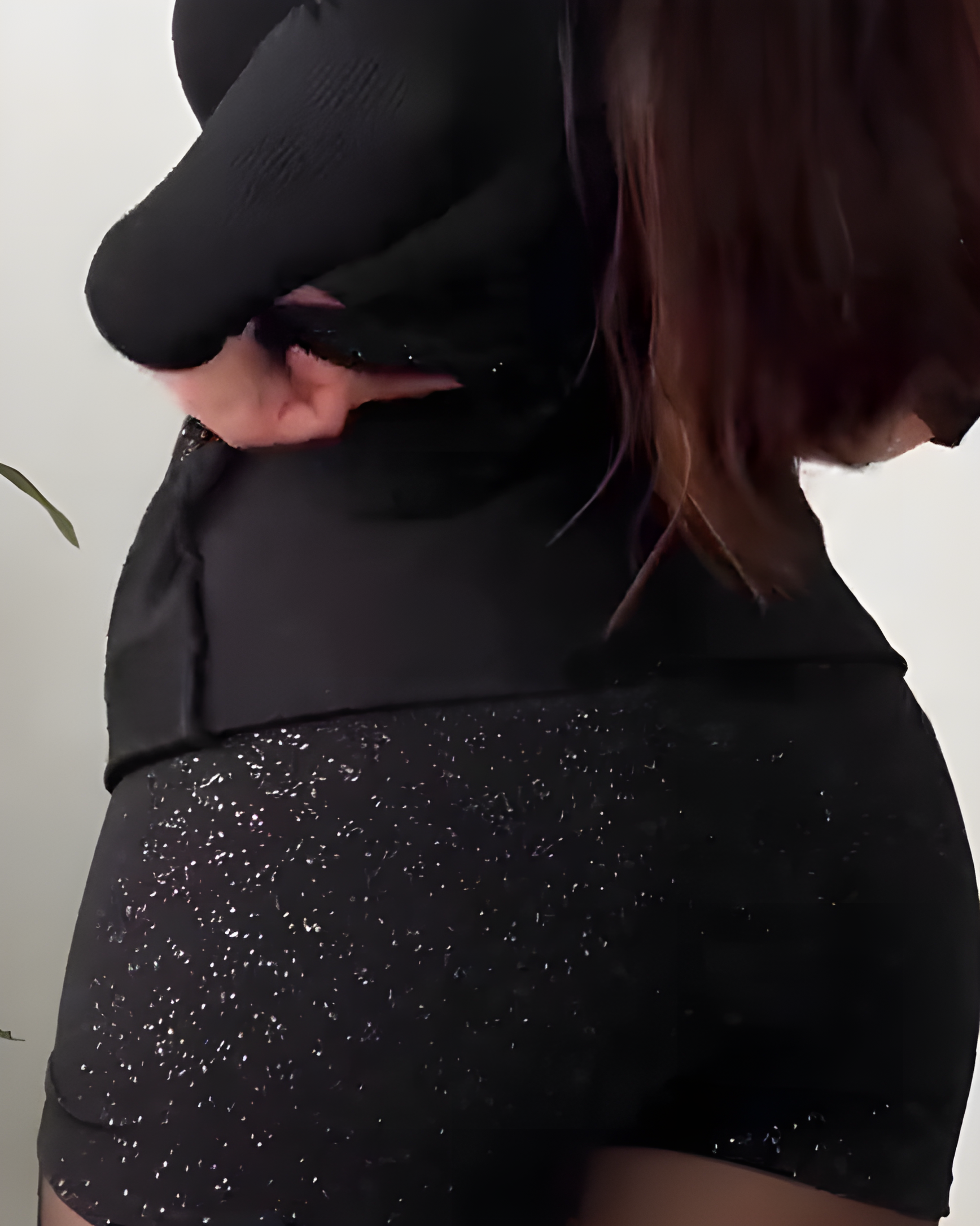 Shiny Built-In Shorts Bodycon Skirt（Pre-Sale）