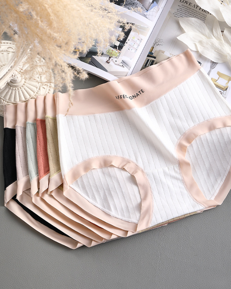 Abdomen-Controlling Antibacterial Cotton Crotch Underwear
