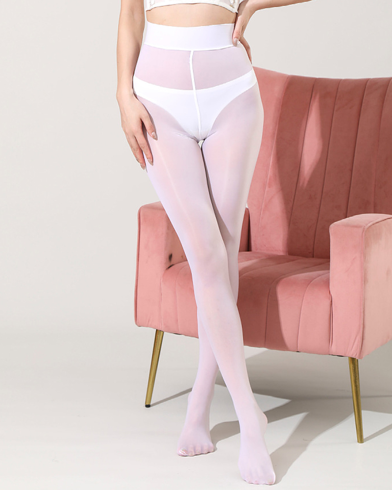 High Elastic Shiny Smooth Sexy Anti-Snagging Pantyhose-Curvy-Faja