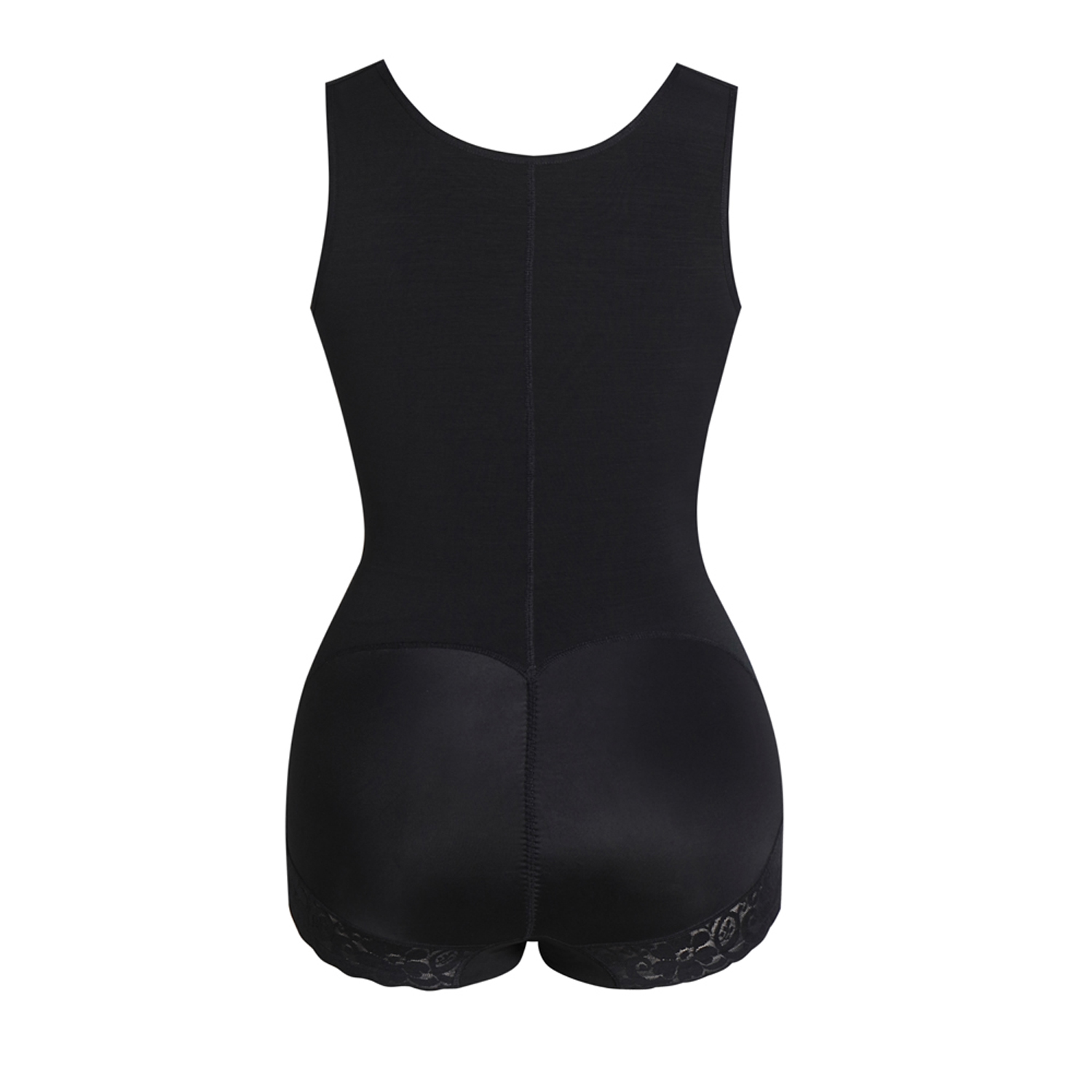 Butt Lifting Hook & Eye Tummy Control Slimming Body Shaper-Curvy-Faja