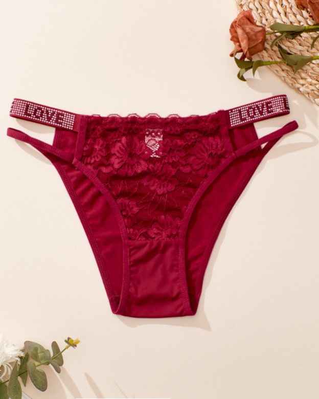 Sexy Multi-Layered Rhinestone Panties