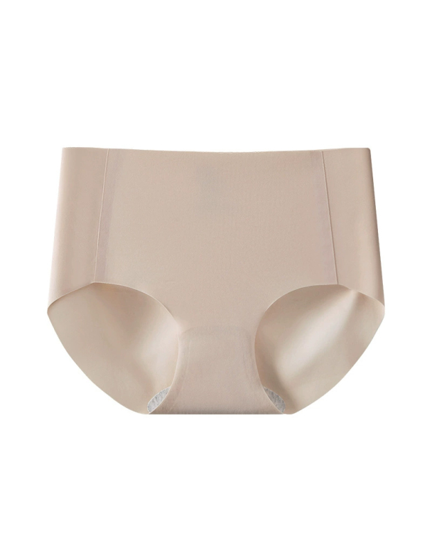 Seamless Antibacterial Pure Cotton Crotch Yoga Briefs-Curvy-Faja