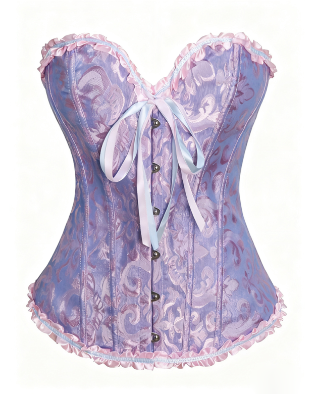 Lace-Up Waist Shaping Corset-Curvy-Faja