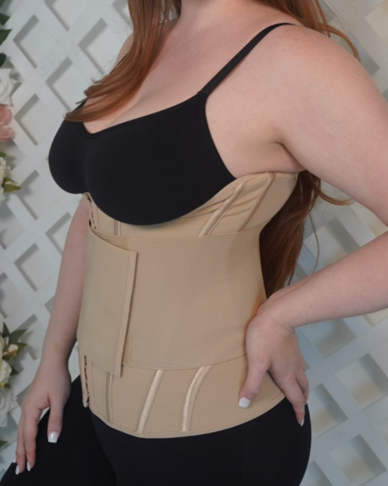 Waist Trainer for Women Tummy Control Workout Girdle Corset Waist Cincher-Curvy-Faja