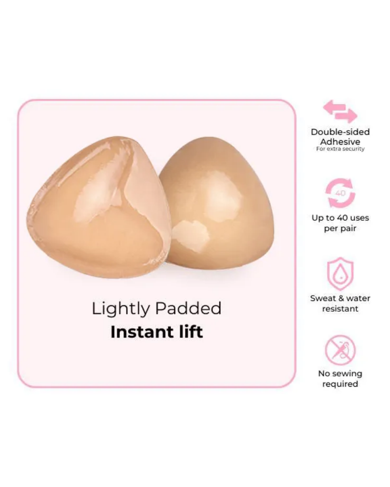 Invisible Lift - Sticky Fashion Bra Inserts Prevents Nipple Slips 