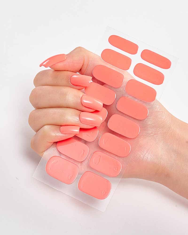 Simple Nail Sticker-Curvy-Faja