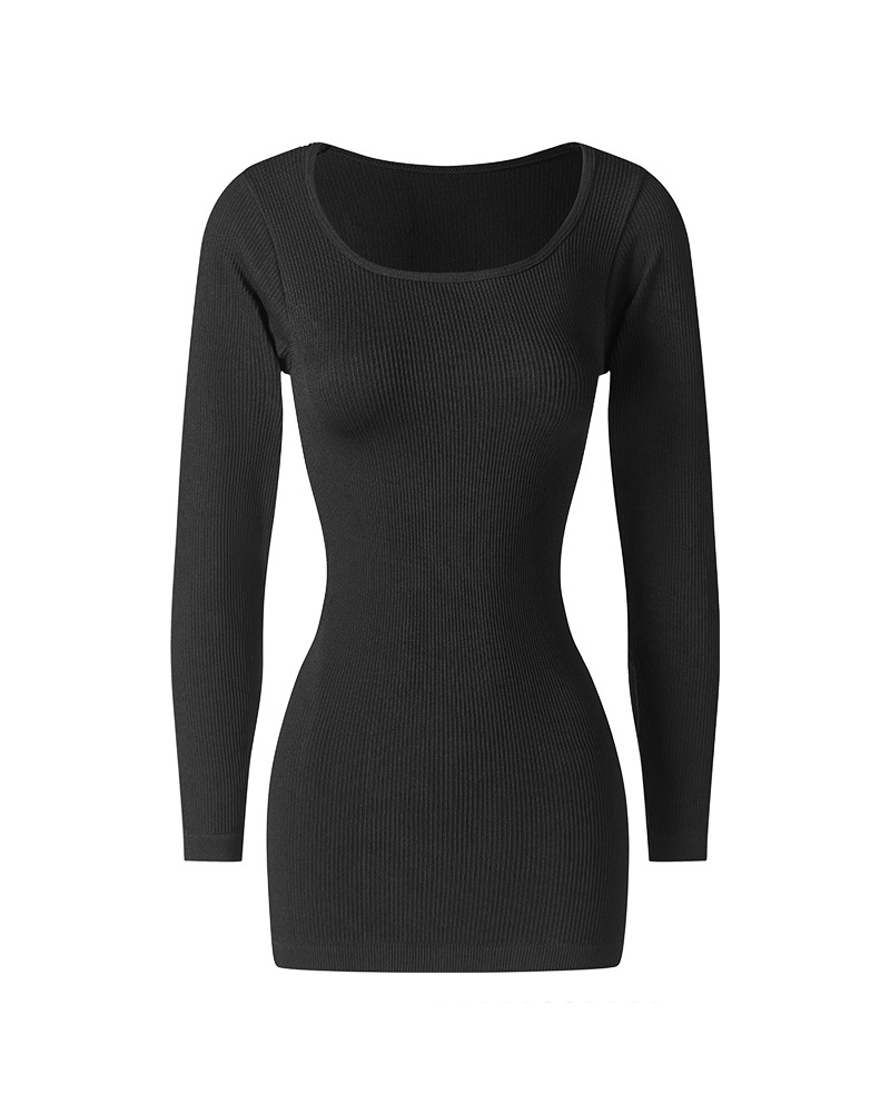 Seamless One-Piece Dress For Lifting Shaping And Tummy Control-Curvy-Faja