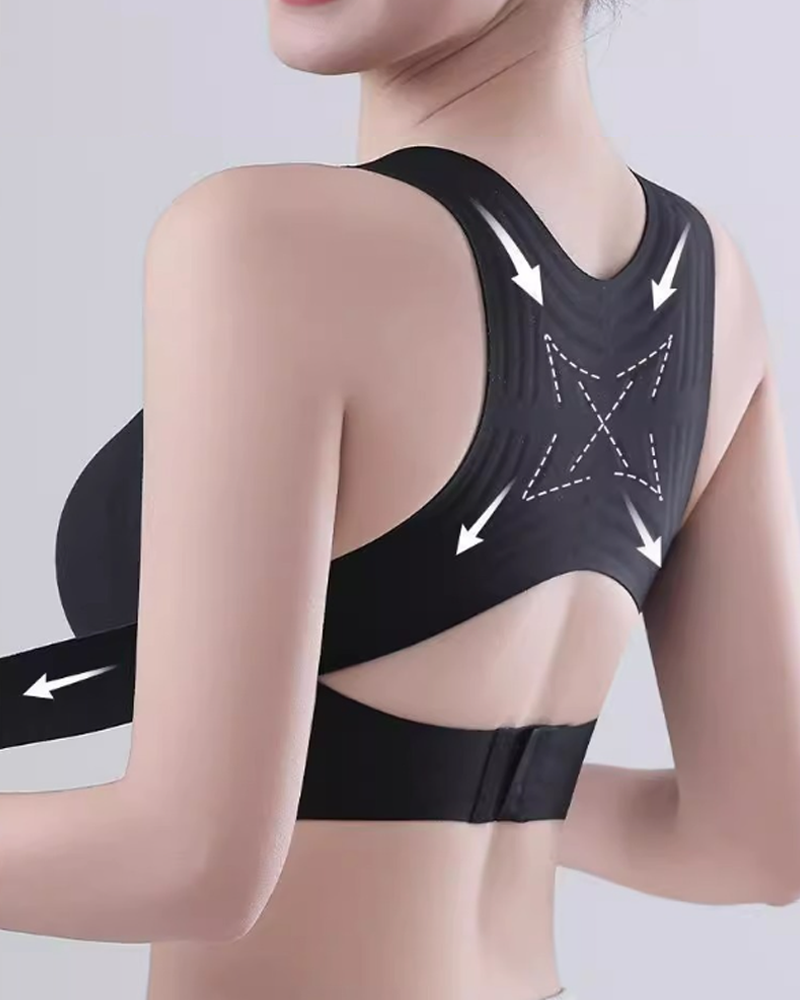 Posture-Correcting Seamless Push-Up Anti-Sagging Bra
