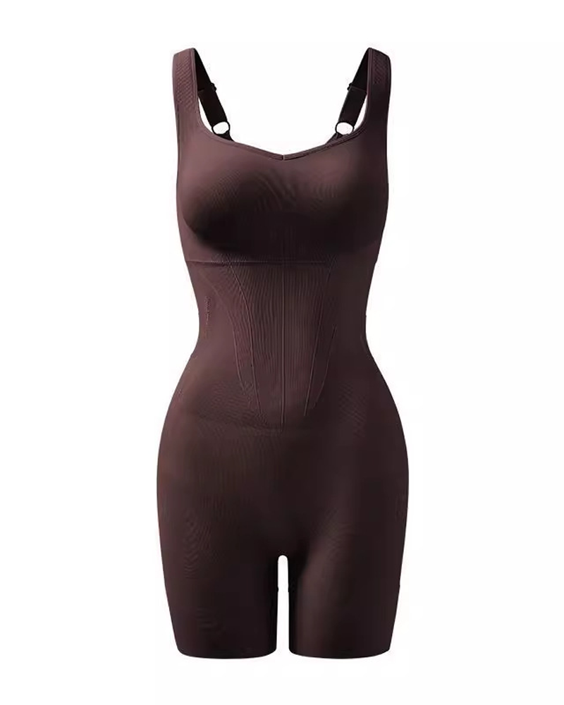 270° Open-Back Tummy Control Butt Lifter Shaping Bodysuit