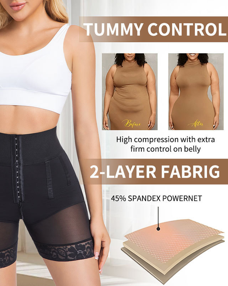 9 Steel Support Hip Shaping And Firming Shapewear