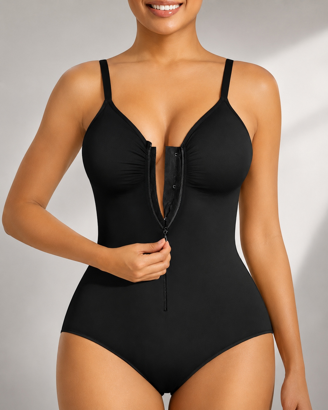 Women's Comfortable Zipper Tight Tummy Control Triangle Body Shaper