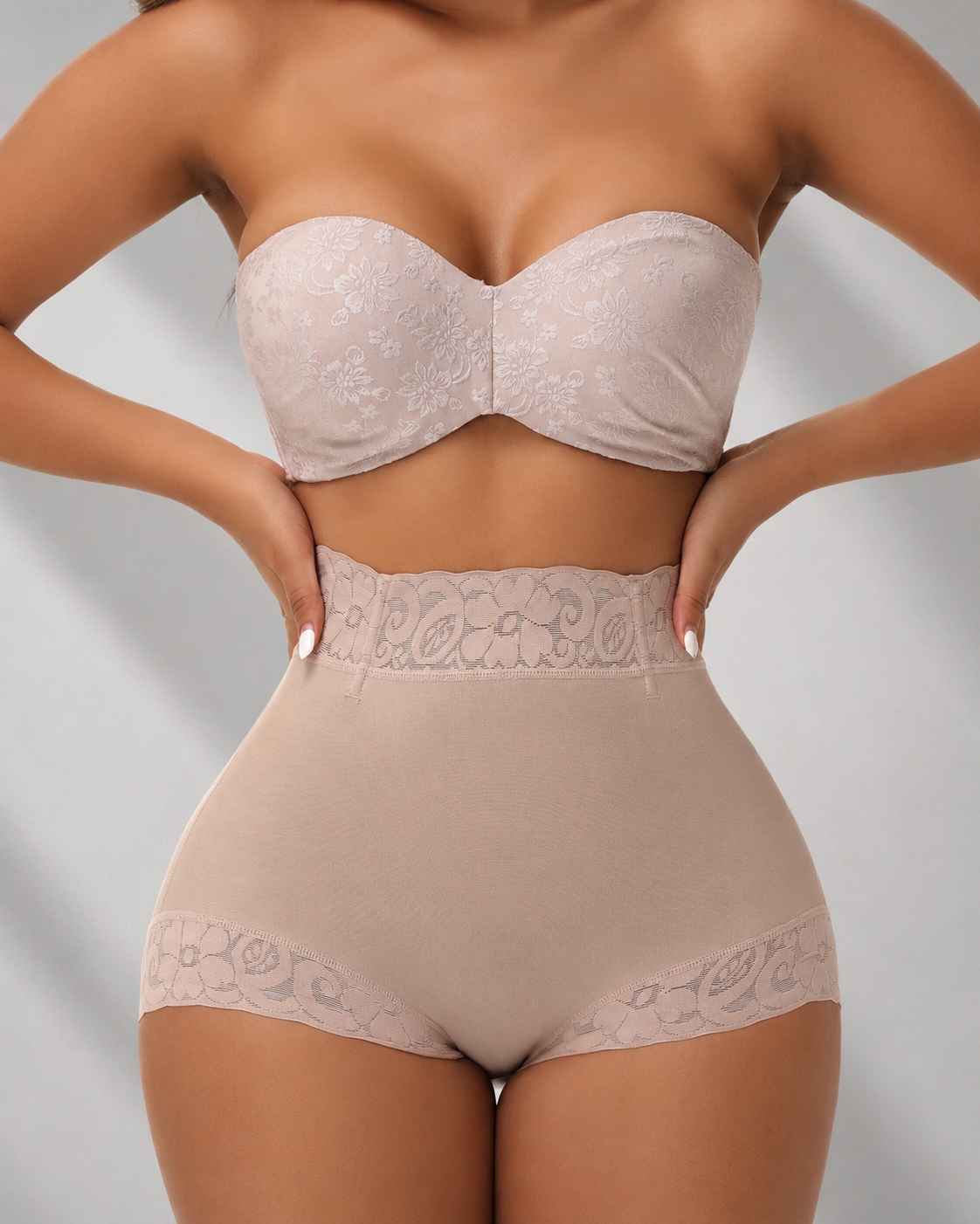 Invisible Low Waist Seamless Tummy Control Butt Push up Short