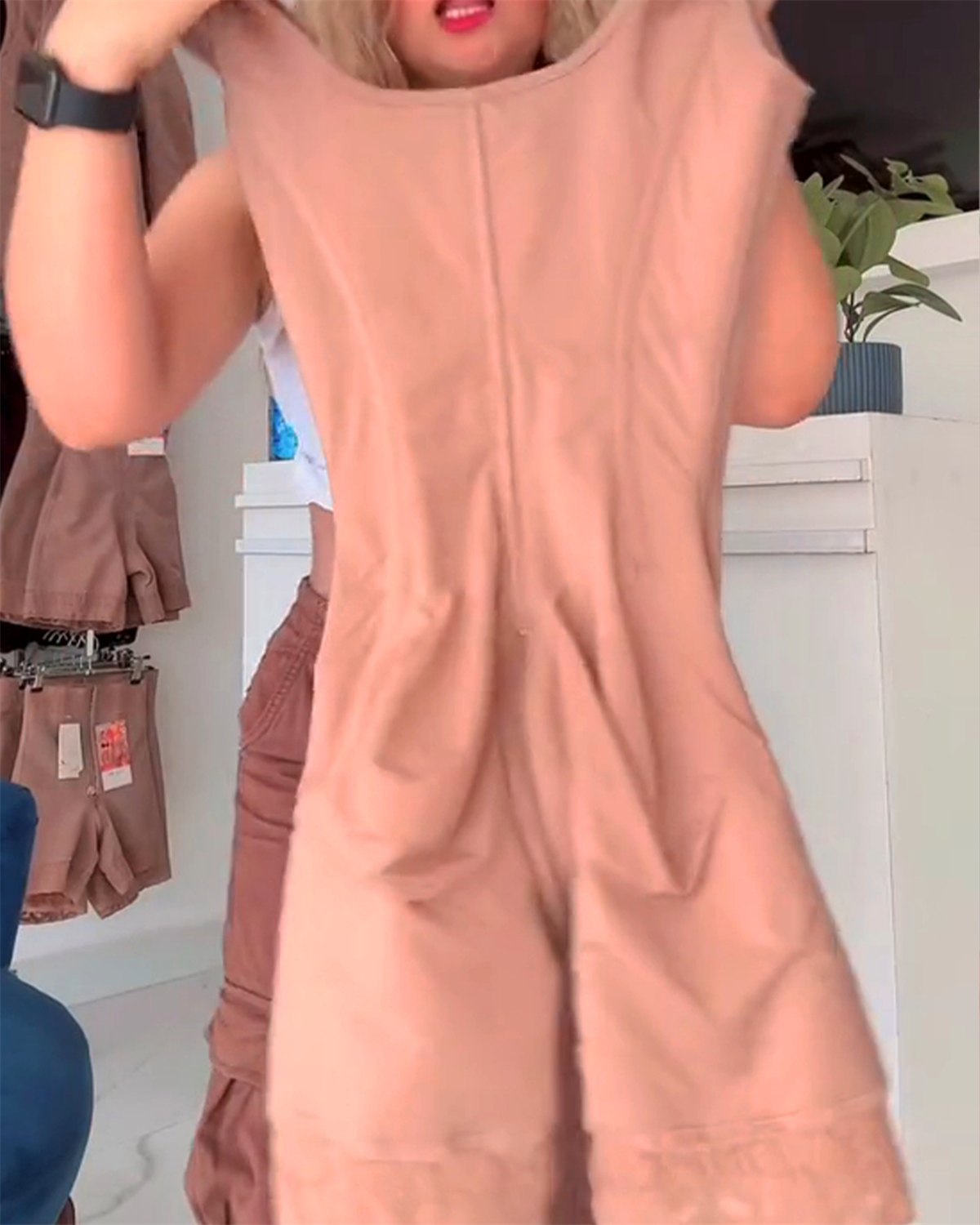 Buttoned Butt Lift Full Body Shaper-Curvy-Faja