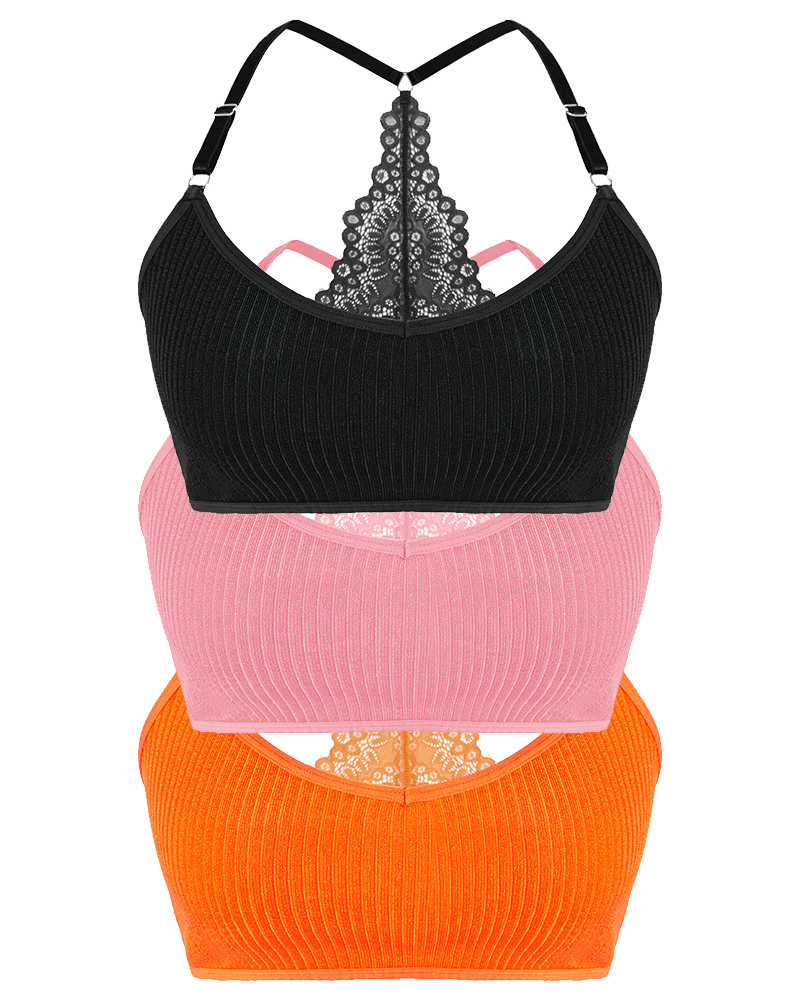 Adjustable Bra Vest With Double Shoulder Straps