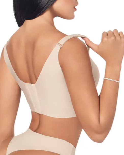 Adjustable Straps Back And Side Control Bra