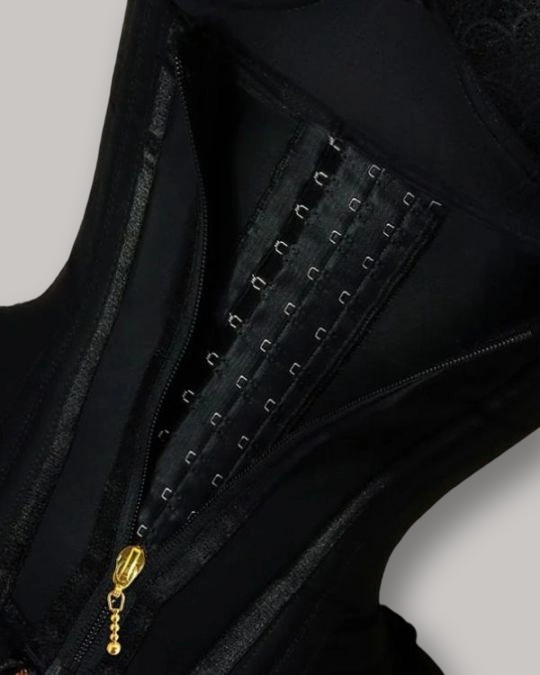 Zip & Breasted Body Shaper Tank Top-Curvy-Faja