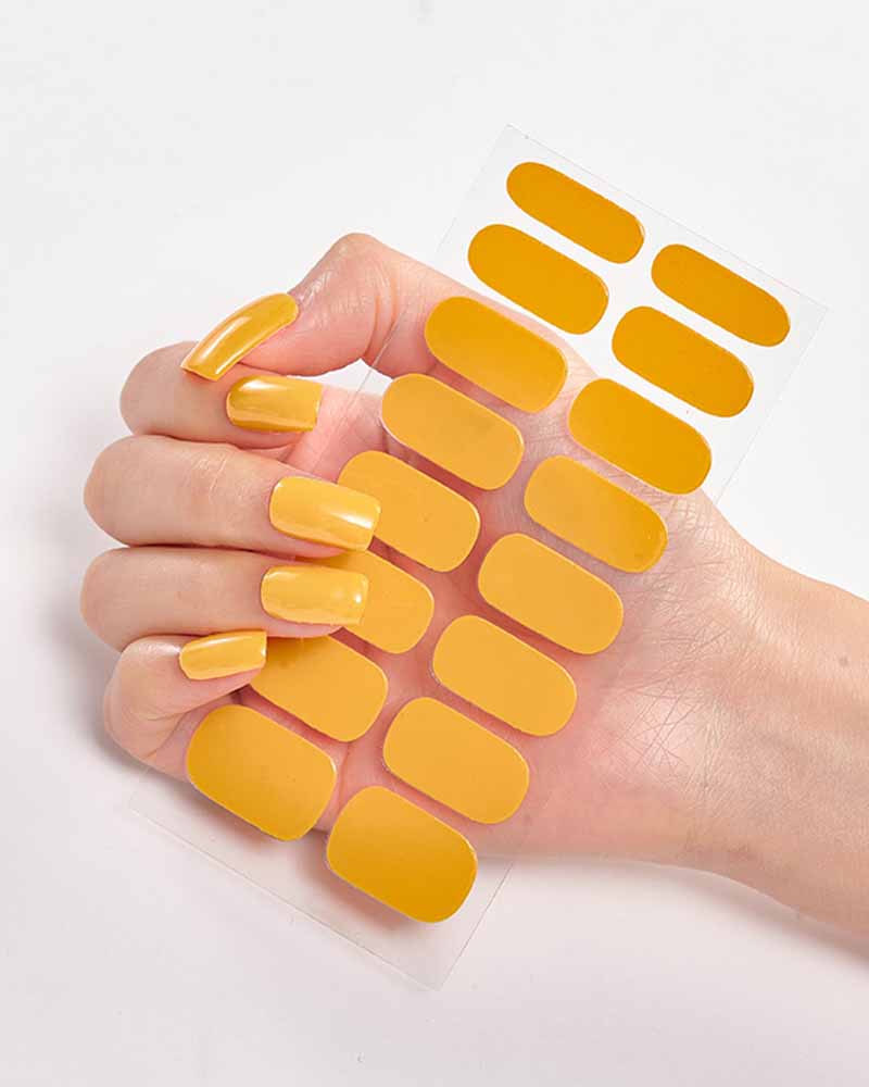 Simple Nail Sticker-Curvy-Faja