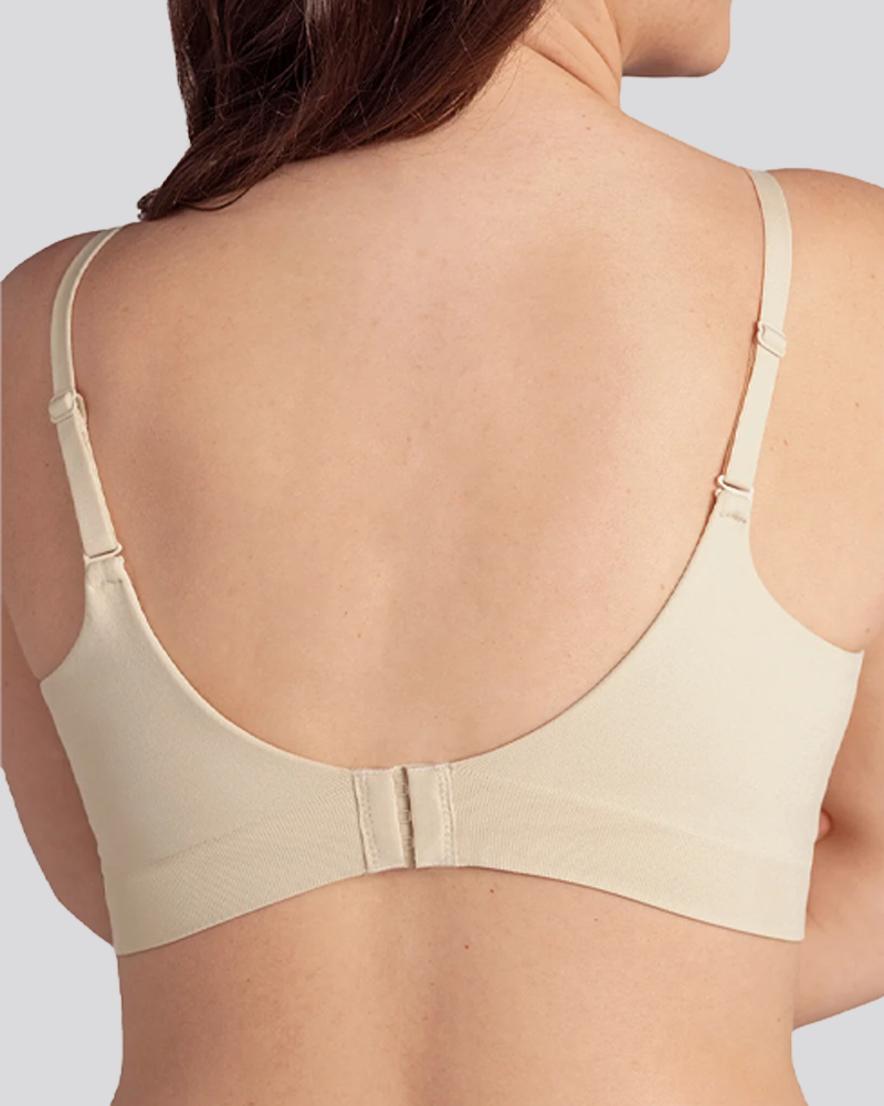 Wirefree Shaping Bra Comfort Support with Adjustable Straps & Soft Sponge Cups