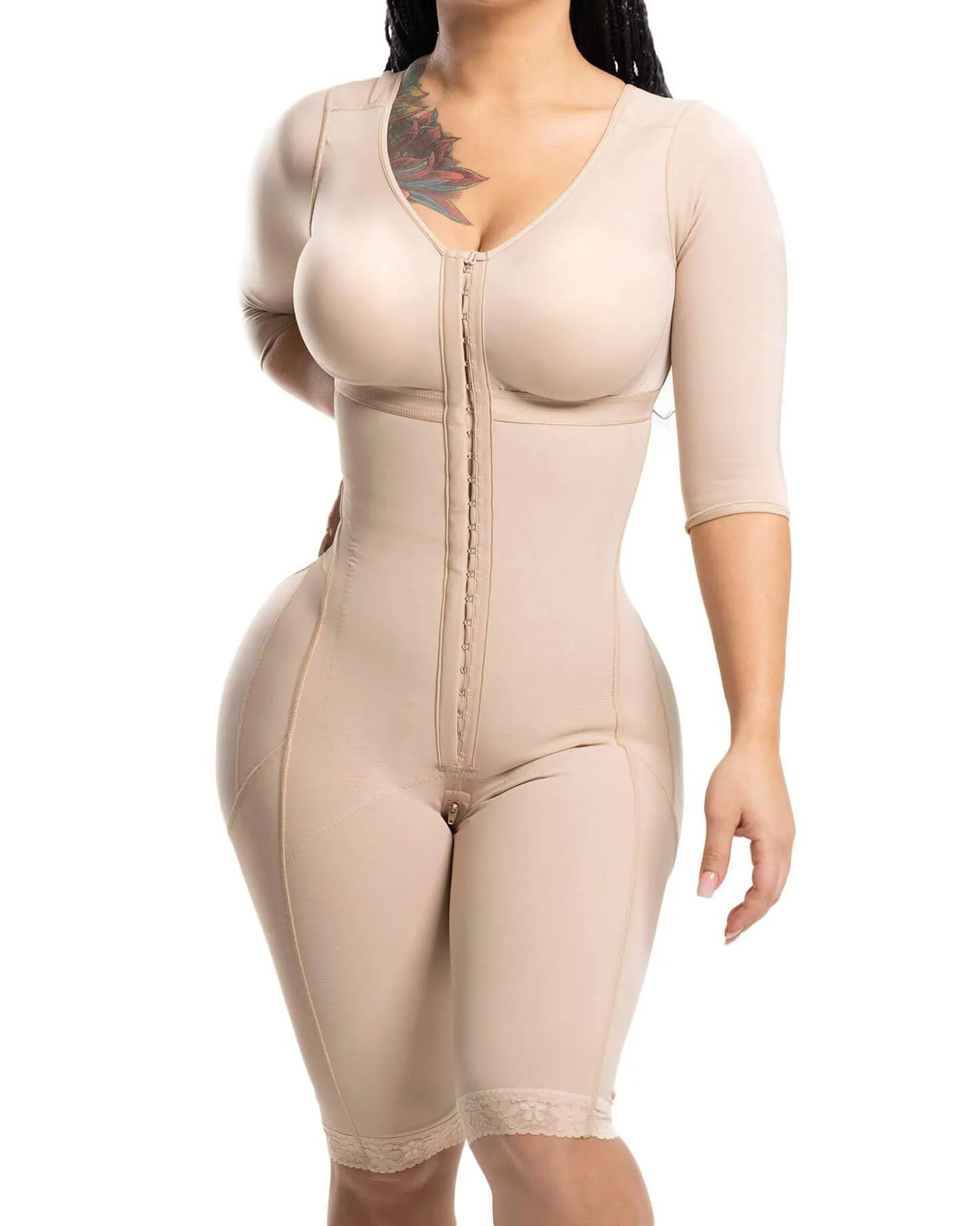 Women Full Body Shaper Liposuction Compression Garment-Curvy-Faja