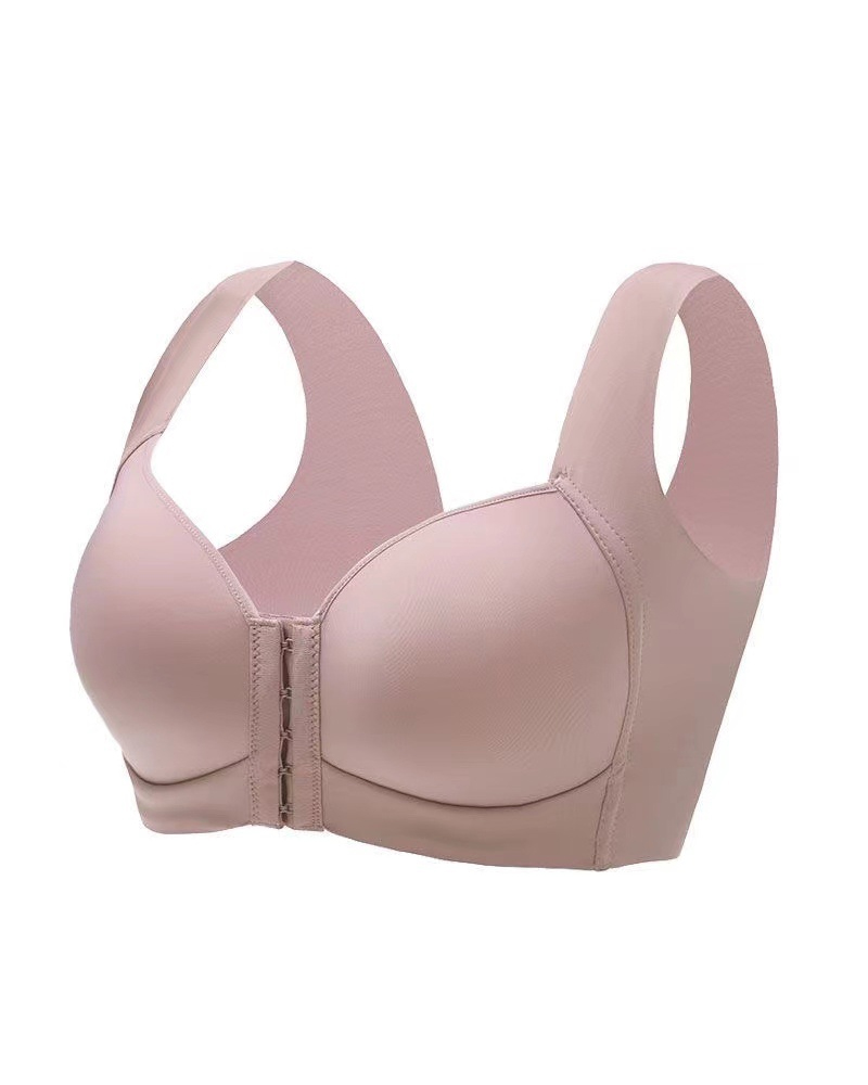 Front Clasp Push Up Bra-Curvy-Faja