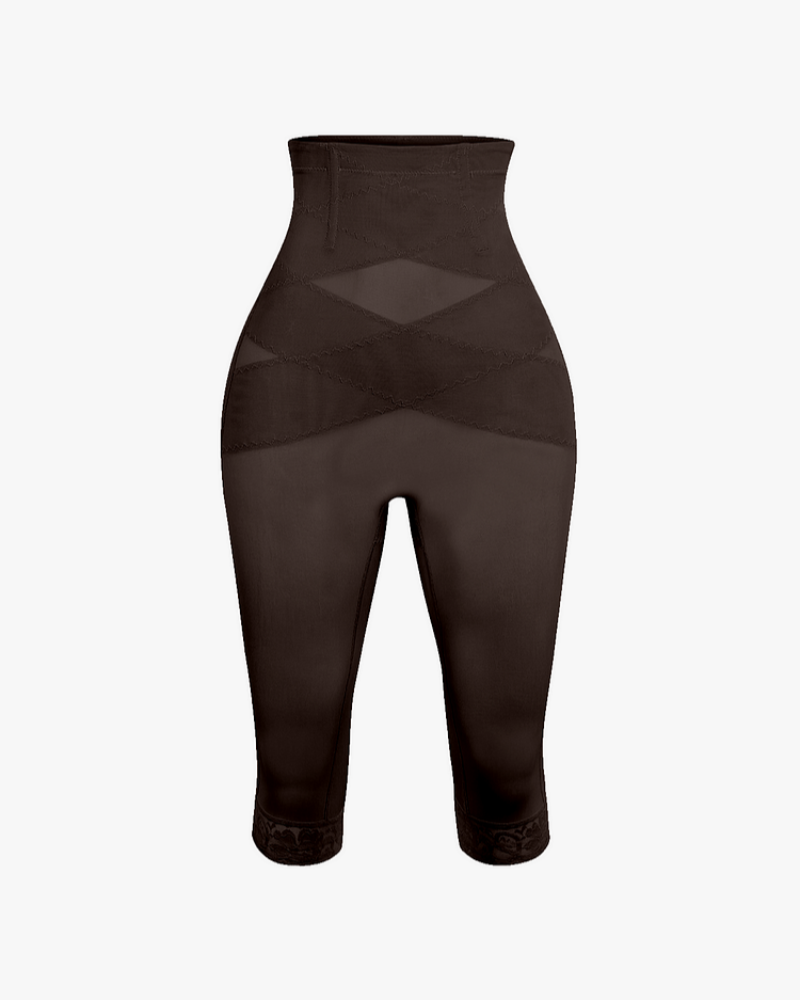 Curvy-faja Air Mesh Thigh Slimmer Pants-Curvy-Faja