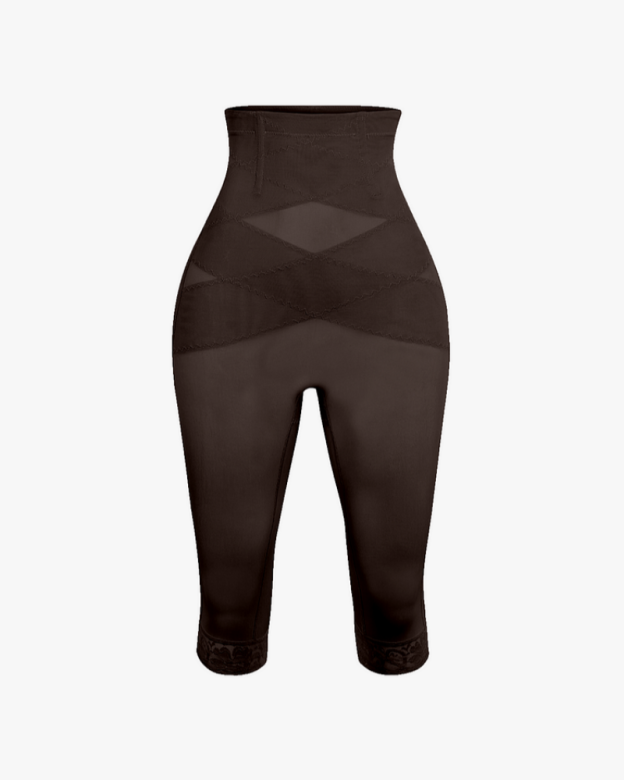 Curvy-faja Air Mesh Thigh Slimmer Pants-Curvy-Faja