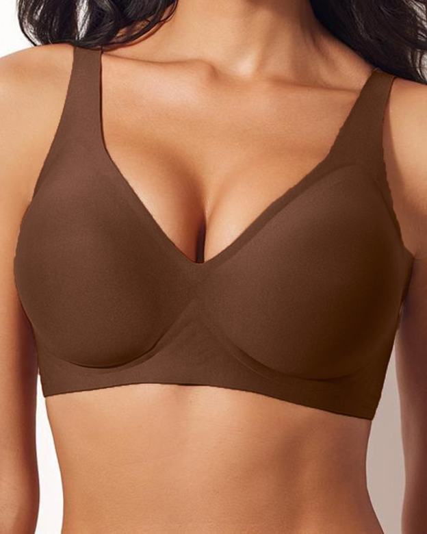 Womens Comfortable Wireless Push Up Bralettes Seamless Bras 