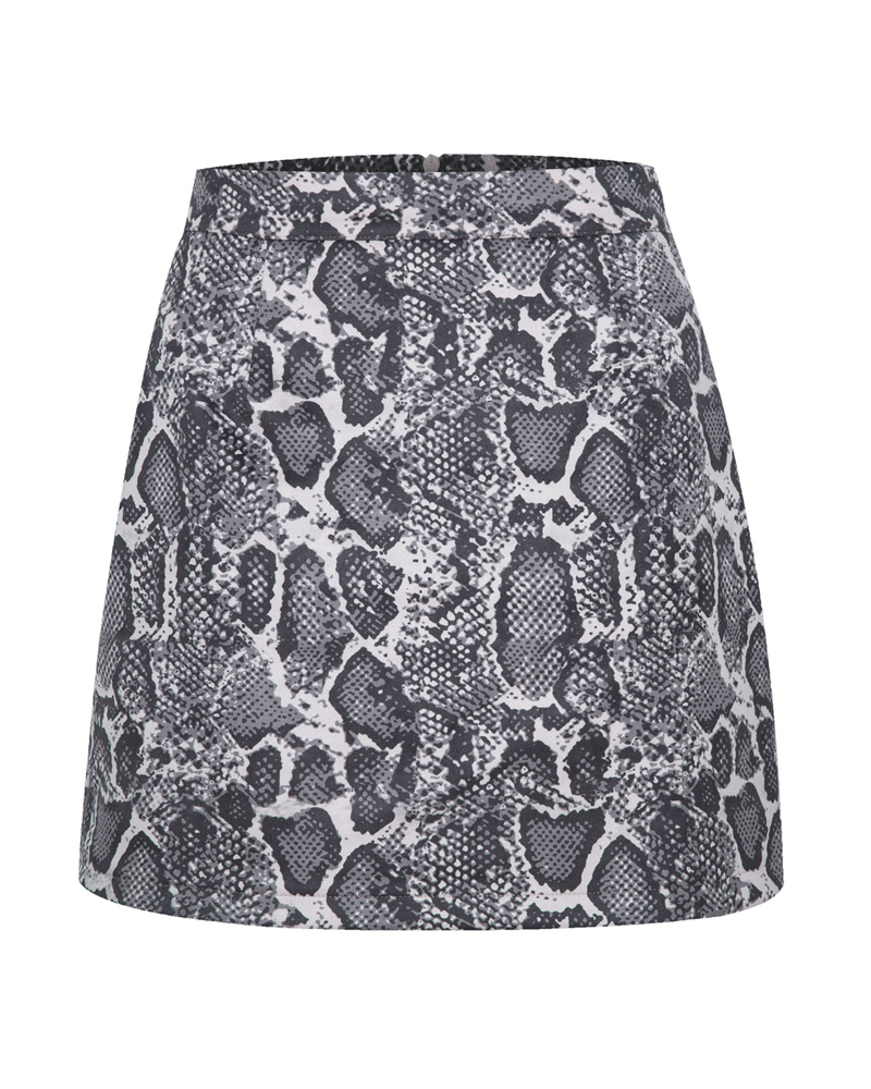 Leopard Print Sexy Hip Skirt (Pre-Sale)