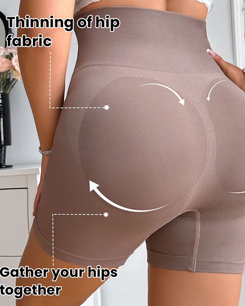 Powerful Tummy Control Butt Lifting And Body Shaping High-Waisted Shorts