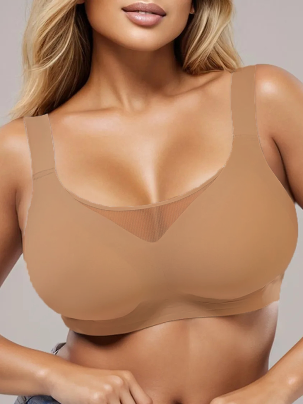 Wire-Free And Anti-Sagging Jelly Bras Can Support The Side Breast Tissue For Valentine's Day.