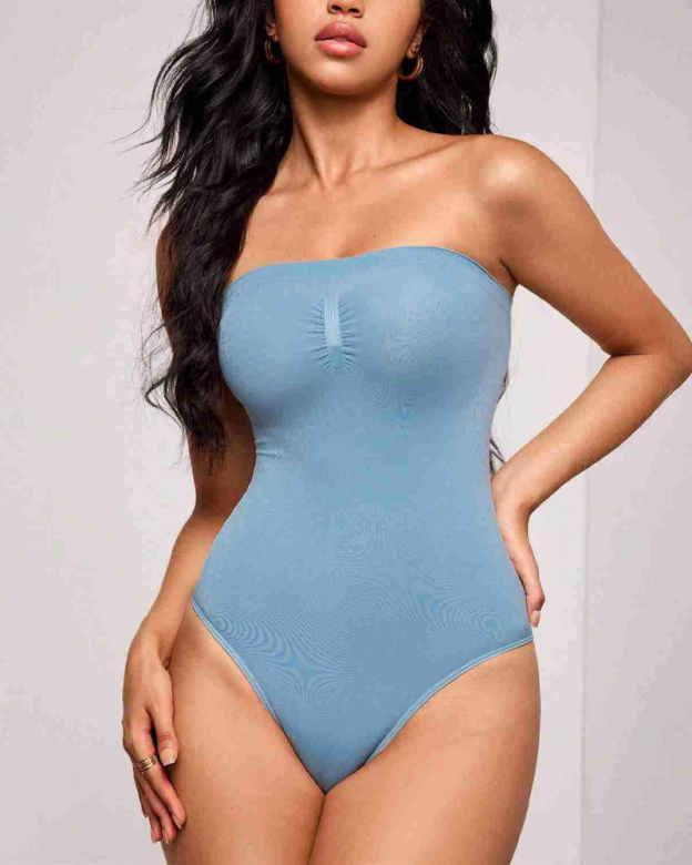 Seamless Strapless Body Shaping Bodysuit