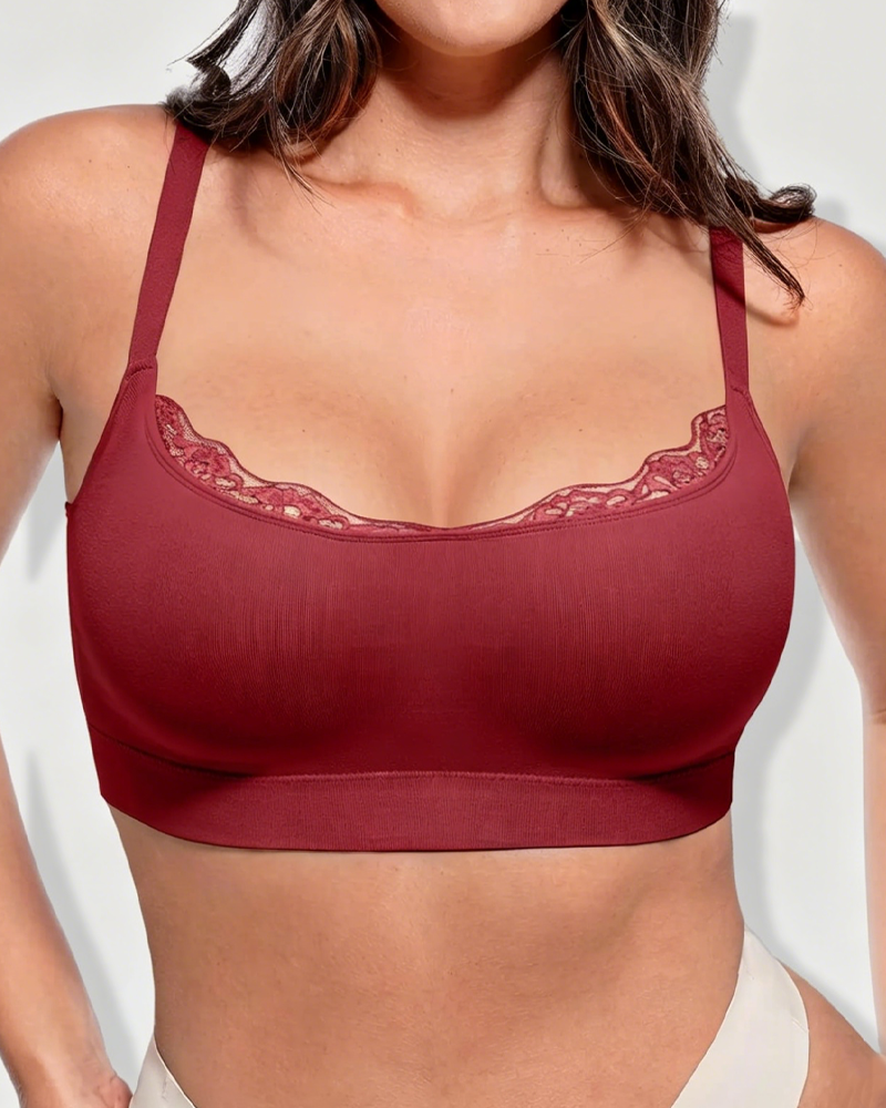 Wireless Seamless Lace Daily Bra (Pre-Sale)