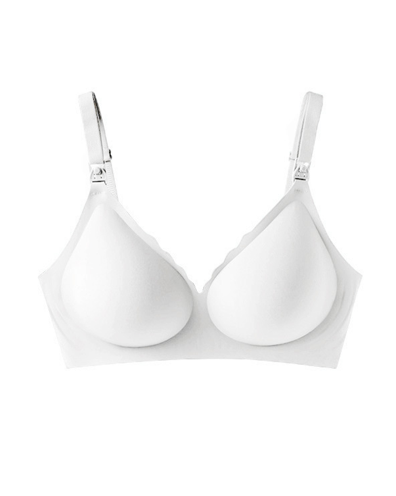 Jelly Support Comfort Seamless Wire-Free Maternity Nursing Bra