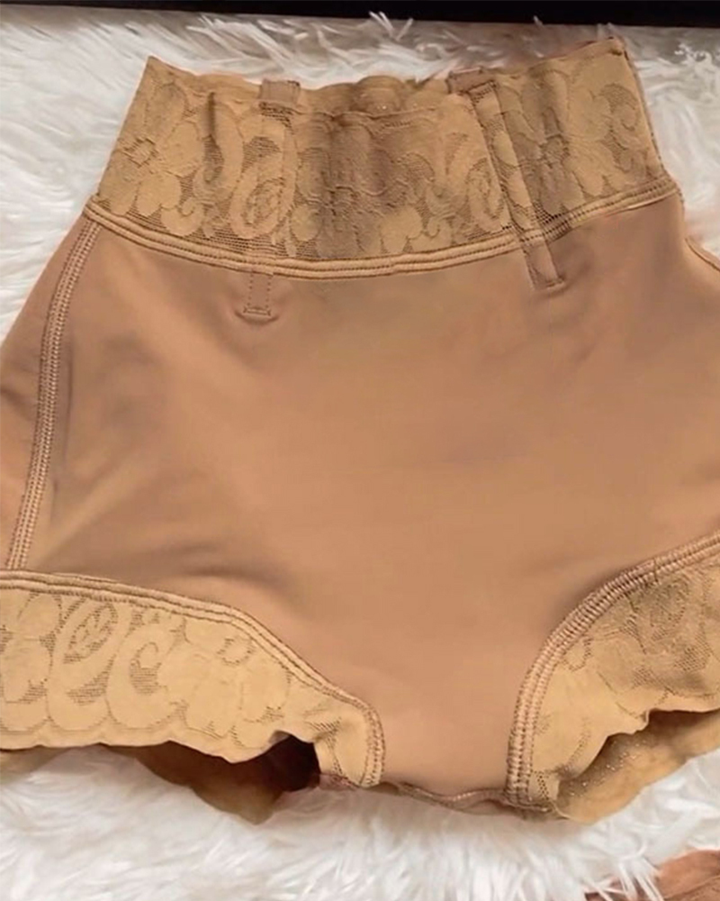 Invisible Low Waist Seamless Tummy Control Butt Push up Short