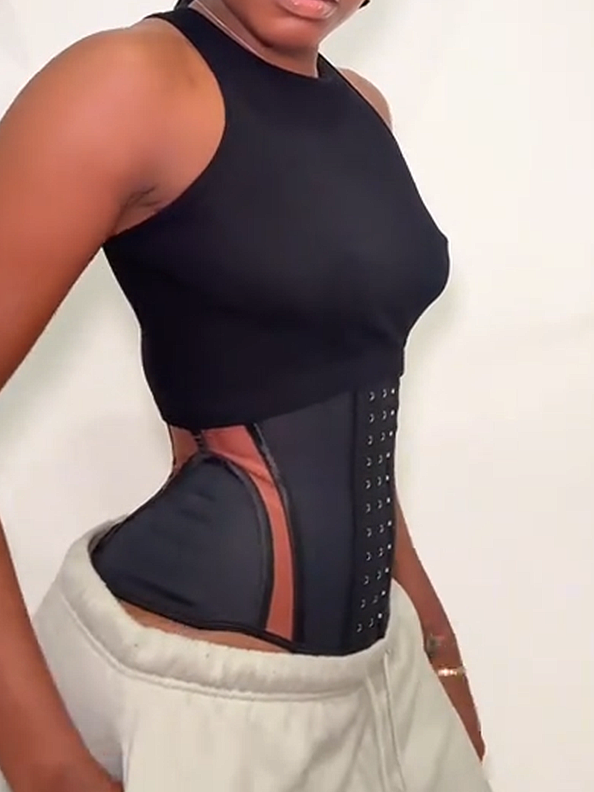 Women's Breathable Splicing Hourglass Waist Trainer（Pre-Sale）