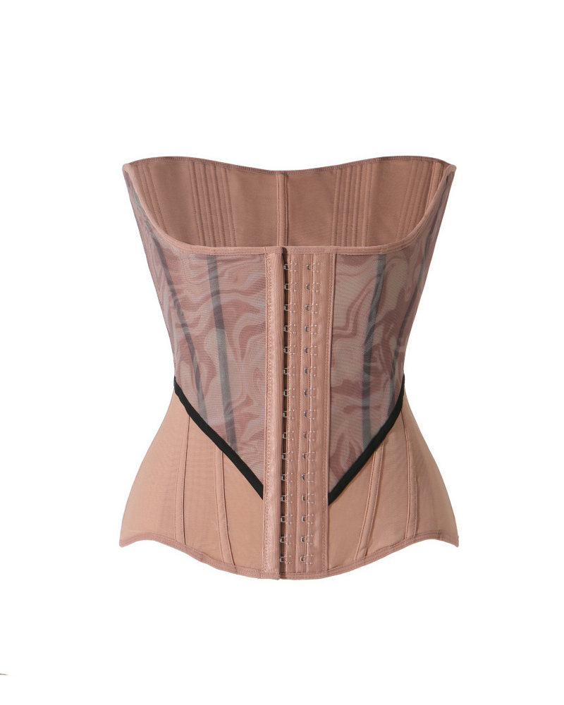 21-Steel-Ribbed Tummy Control And Shaping Waist Belt-Curvy-Faja