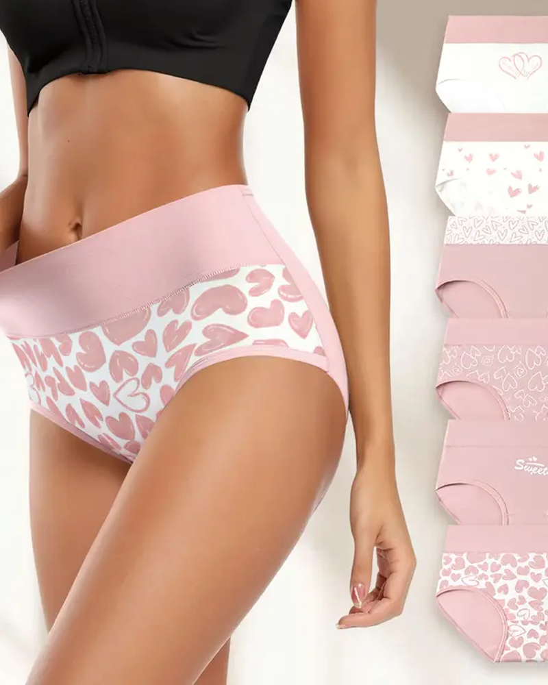 Cute Pure Cotton Antibacterial Briefs Underwear