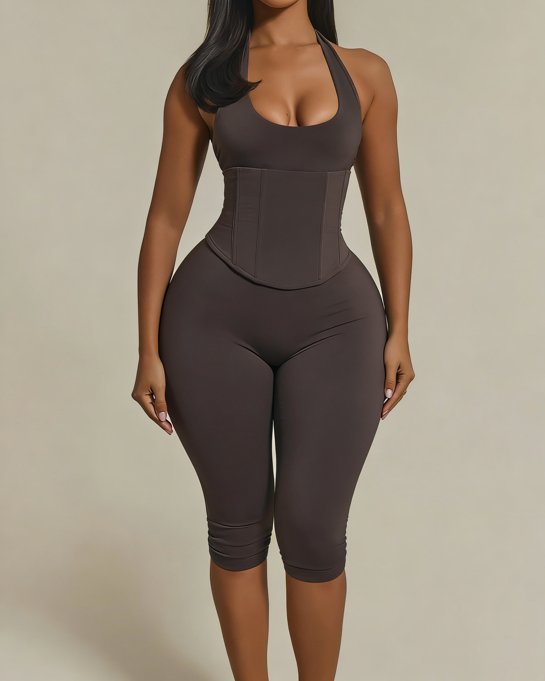 Hourglass Figure The Corset Shaping Jumpsuit（Pre-Sale）