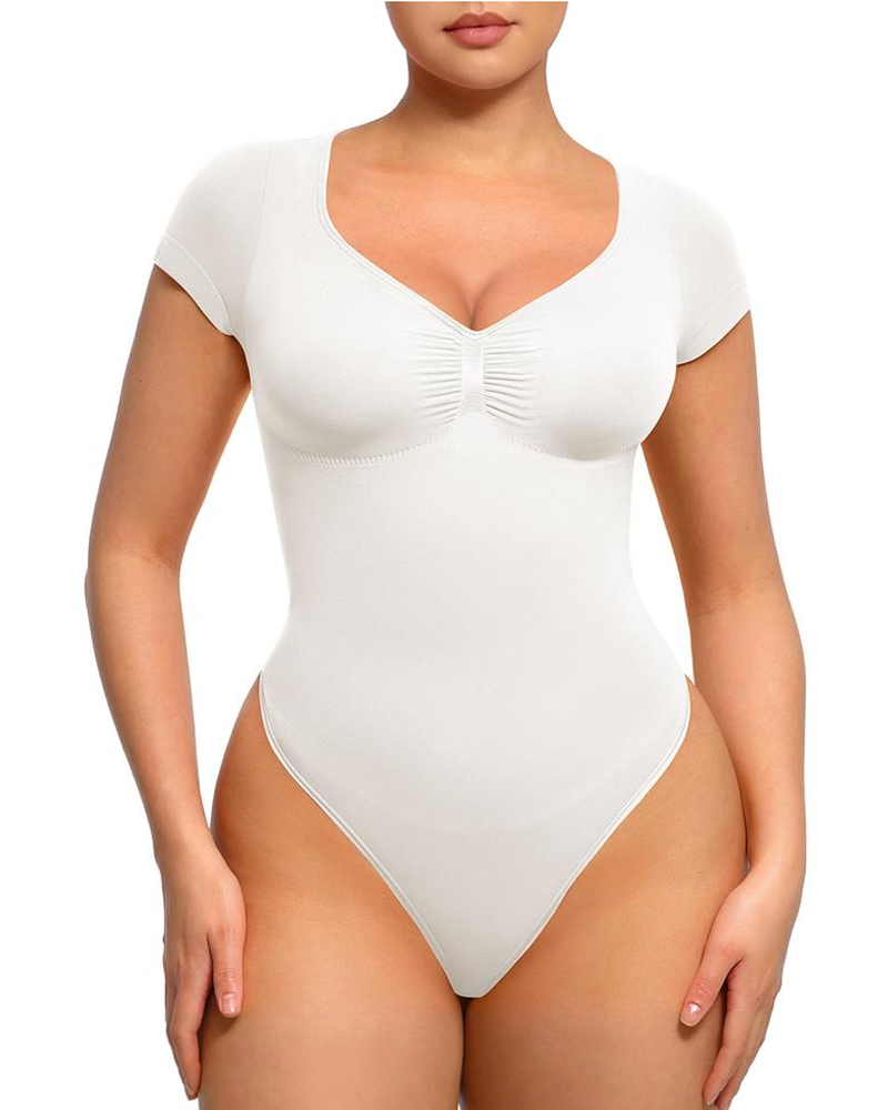 Seamless Body Shaping Bodysuit For Lifting Buttocks-Curvy-Faja