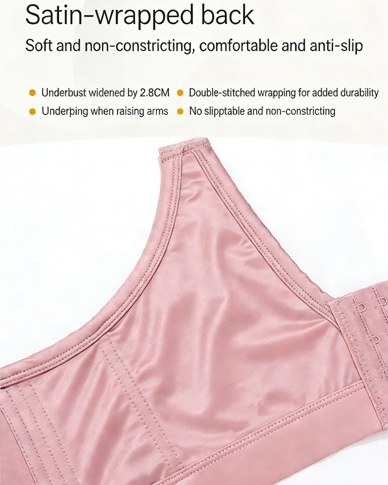 Wire-Free Push-Up Bra That Supports Underarm Fat And Prevents Sagging-Curvy-Faja