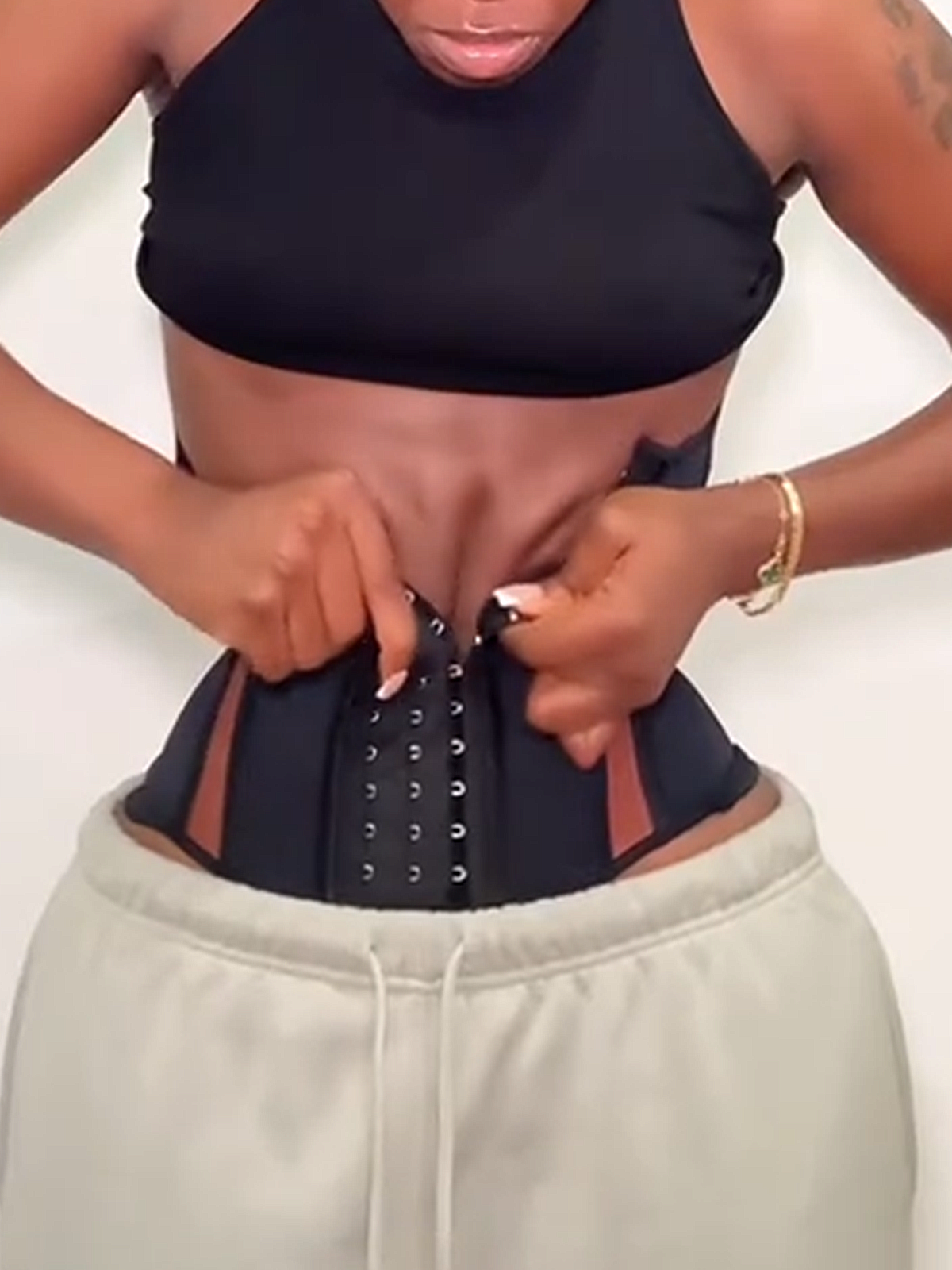 Women's Breathable Splicing Hourglass Waist Trainer（Pre-Sale）