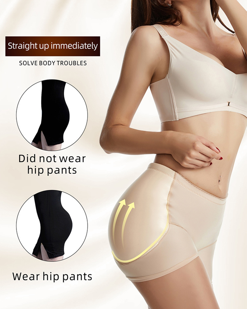 Fixed Padded Butt Lifting Shapewear Shorts