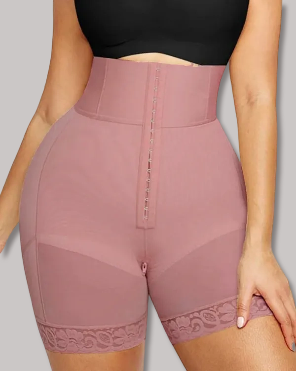 3 Boned Sculpt High Waist Booty Shorts