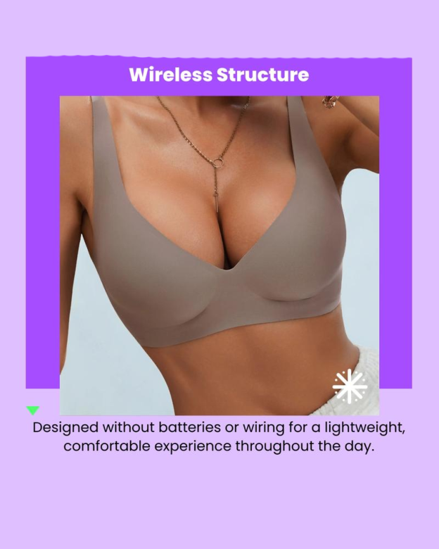 Jelly-Like Seamless Underwear Comfortable And Supportive Wire-Free Bra